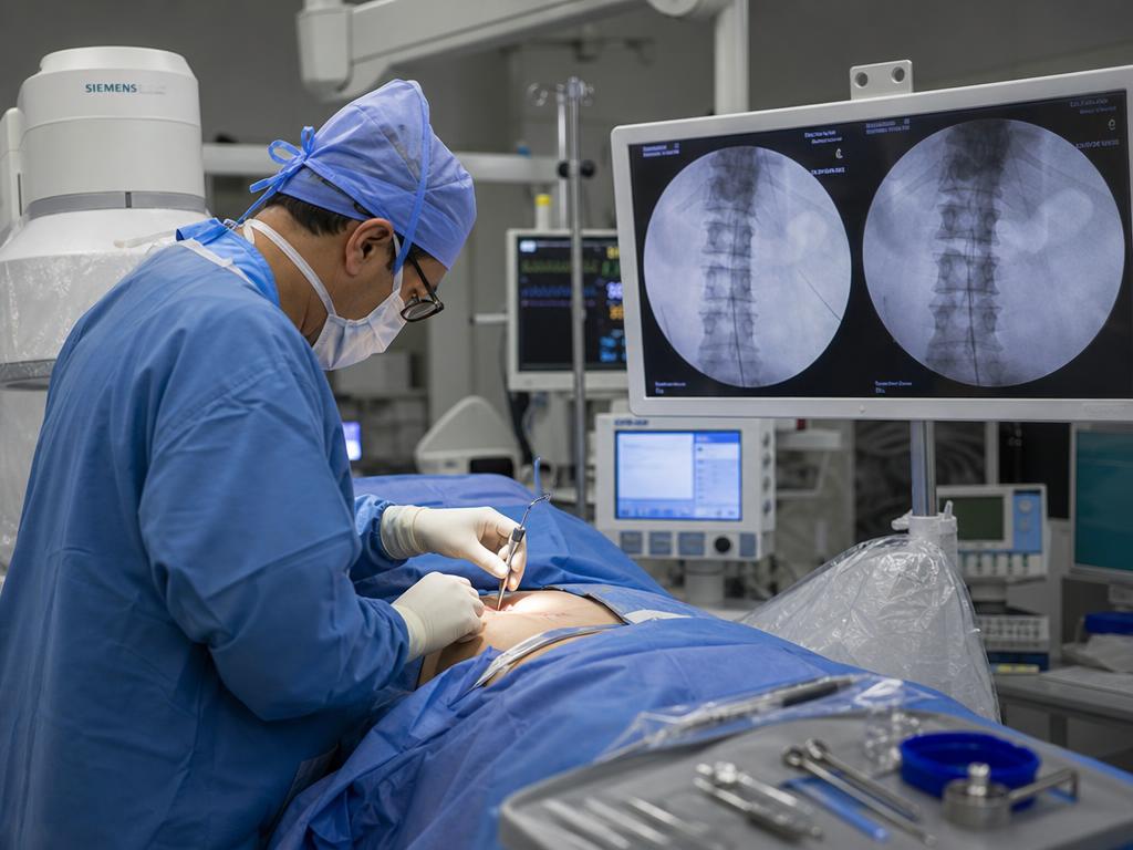 Minimally invasive spine surgery at CONA