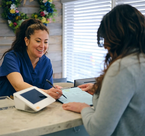 CONA patient reception